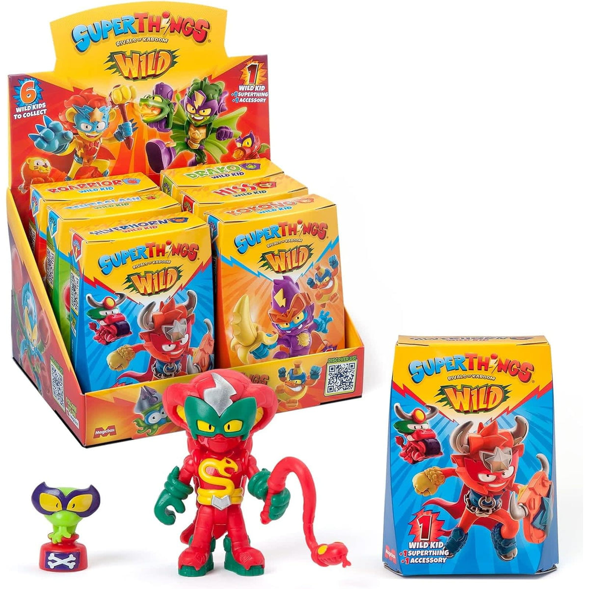 Caja SuperThings Guardians of Kazoom Wild Kids