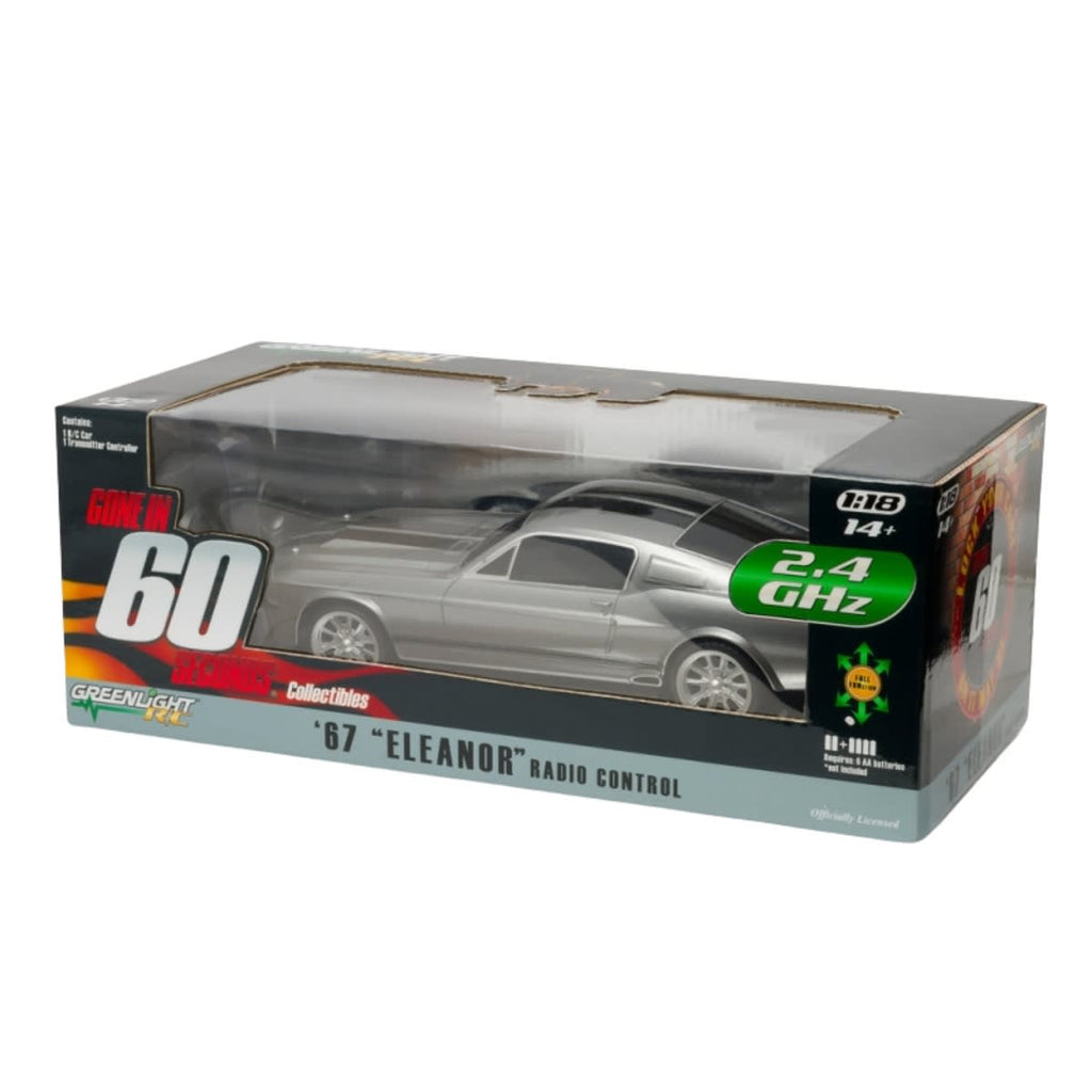 Greenlight 60 Segundos Ford Mustang Eleanor 1967 Radiocontrol 1:18 – vista 3