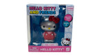 Figura metálica Hello Kitty plateada con moño rojo en caja Hello Kitty and Friends Serie 3