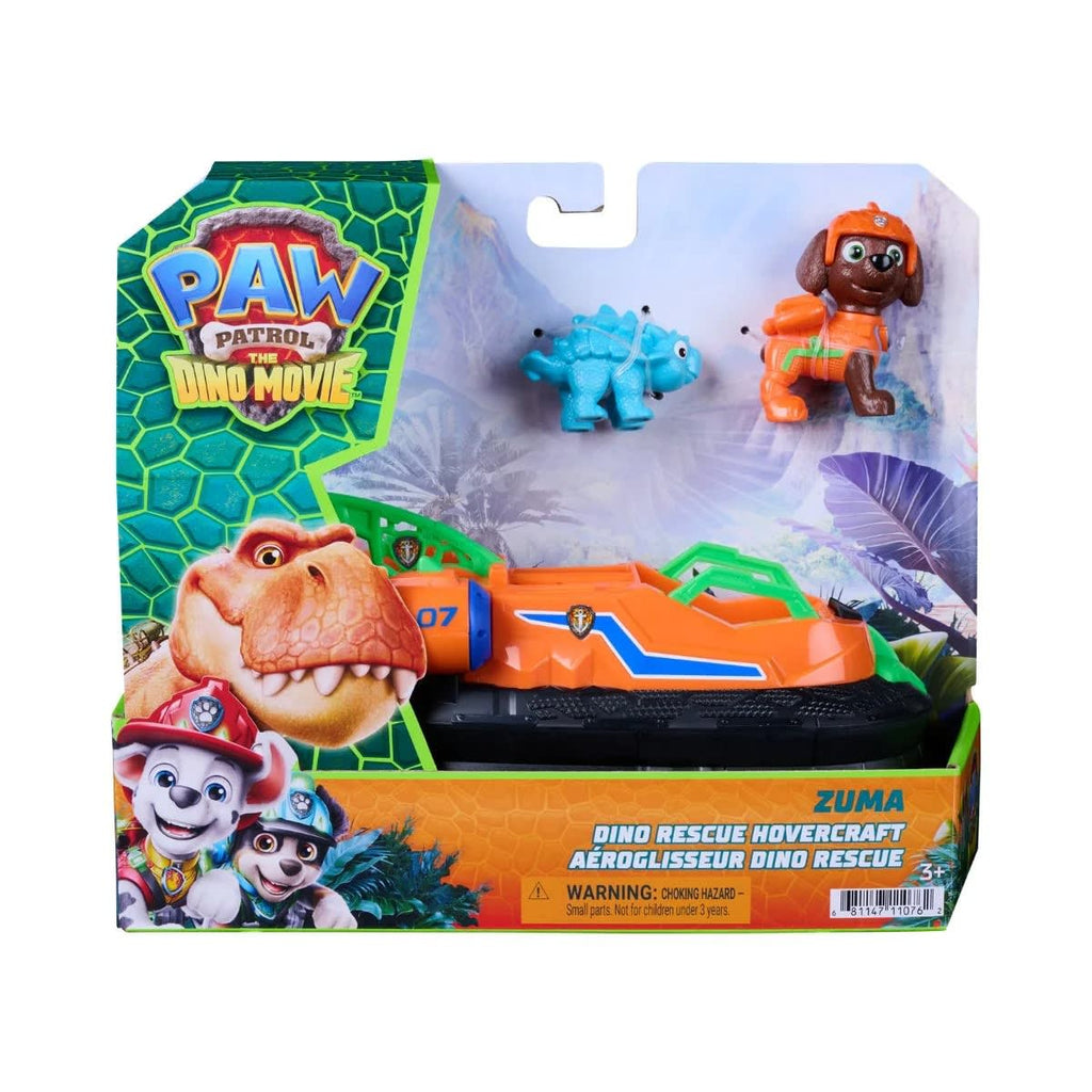 Paw Patrol Dino Película Barco de Zuma con Figura de Estegosaurio – vista 3