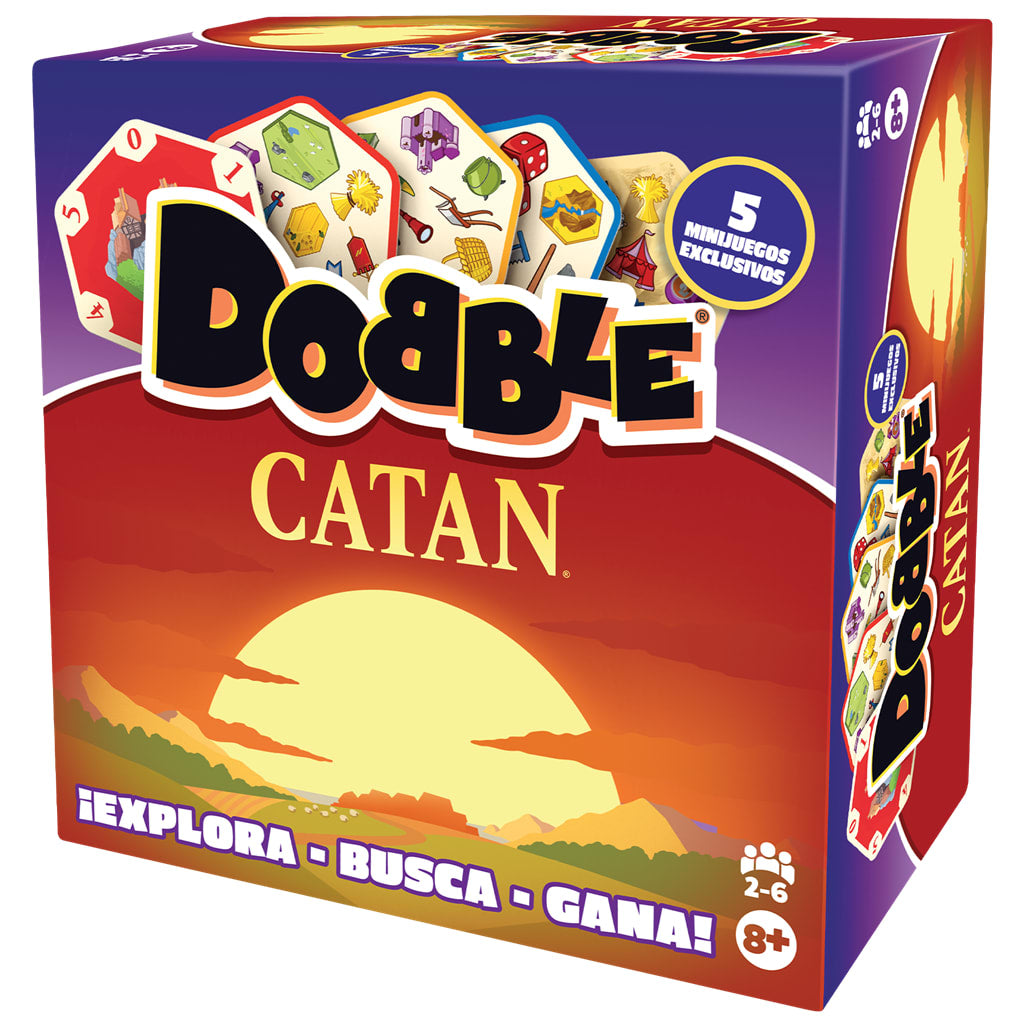 Dobble Catan Juego de Cartas de Observación – vista 2