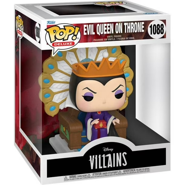 Funko Pop Disney Villanos Reina Malvada en su Trono 1088 – vista 1