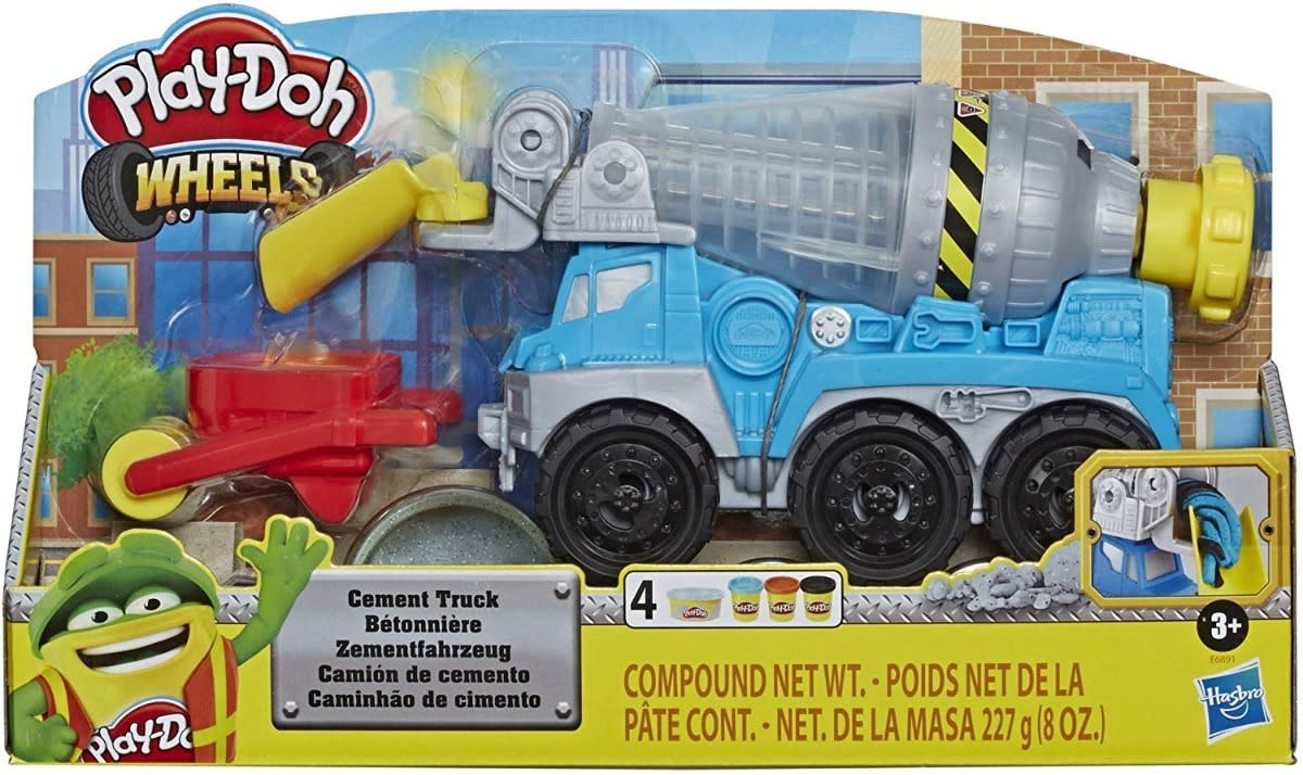 Play-Doh Wheels Camión de Cemento con Masa y Accesorios – vista 1
