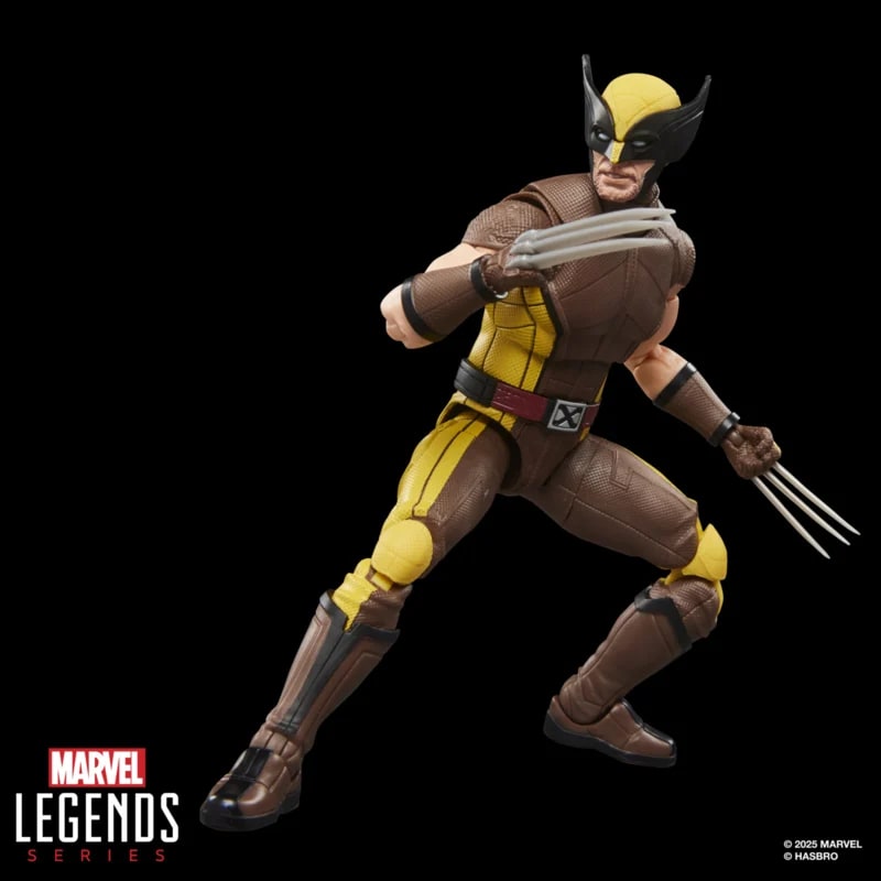 Marvel Legends Wolverine Traje Marrón Deadpool & Wolverine Figura 15 cm – vista 1