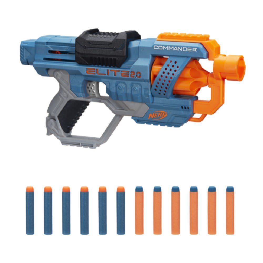 Nerf Elite 2.0 Commander RD-6 Lanzador de Tambor con 12 Dardos – vista 2