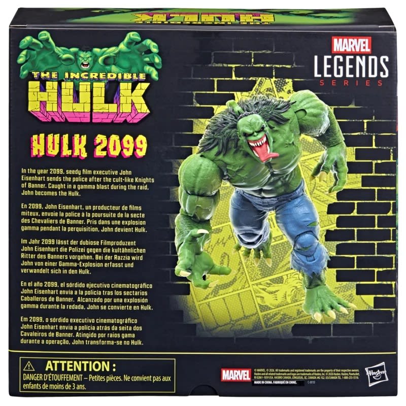 Marvel Legends Series Hulk 2099 Figura de 15 cm – Hasbro