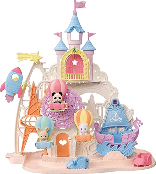 Sylvanian Families Parque de Atracciones de los Bebés con 3 Figuras – vista 1