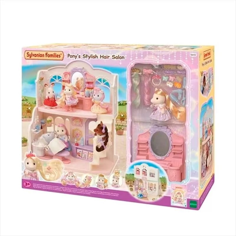 Sylvanian Families Salón de Belleza de los Pony con Figura – vista 2