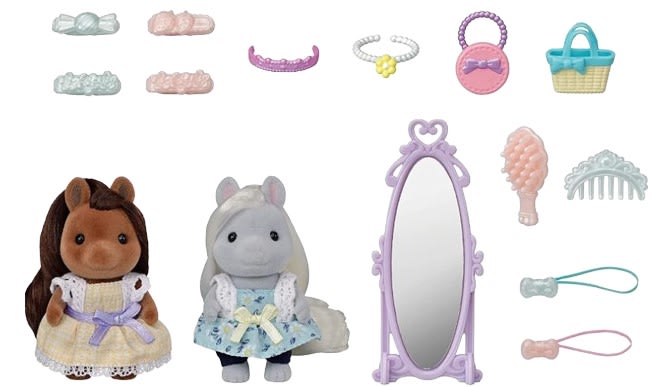 Sylvanian Families Amigas Pony Set de Figuras – vista 1