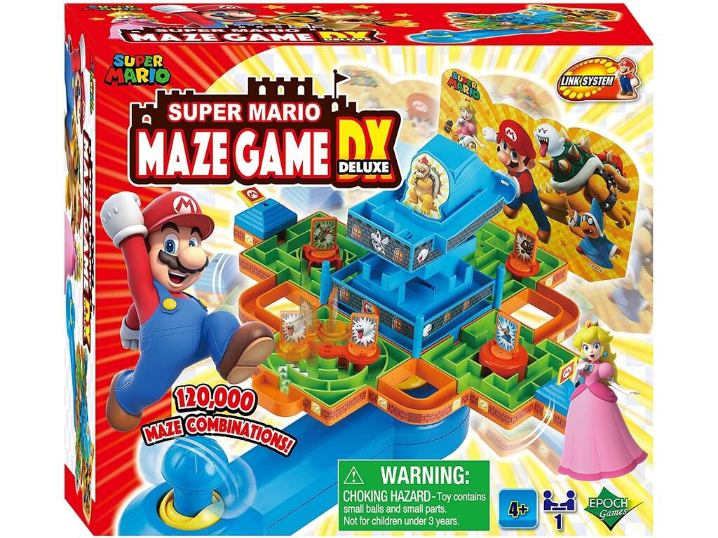 Super Mario Maze Game Deluxe Juego de Laberinto con Joystick – vista 2