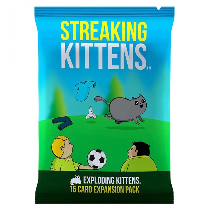 Exploding Kittens Expansión Streaking Kittens Juego de Cartas – vista 2