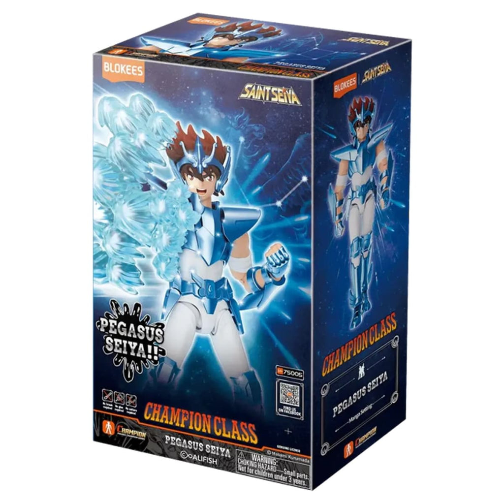 Caballeros del Zodiaco Pegasus Seiya Champion Class Figura Armable 14 cm – vista 2