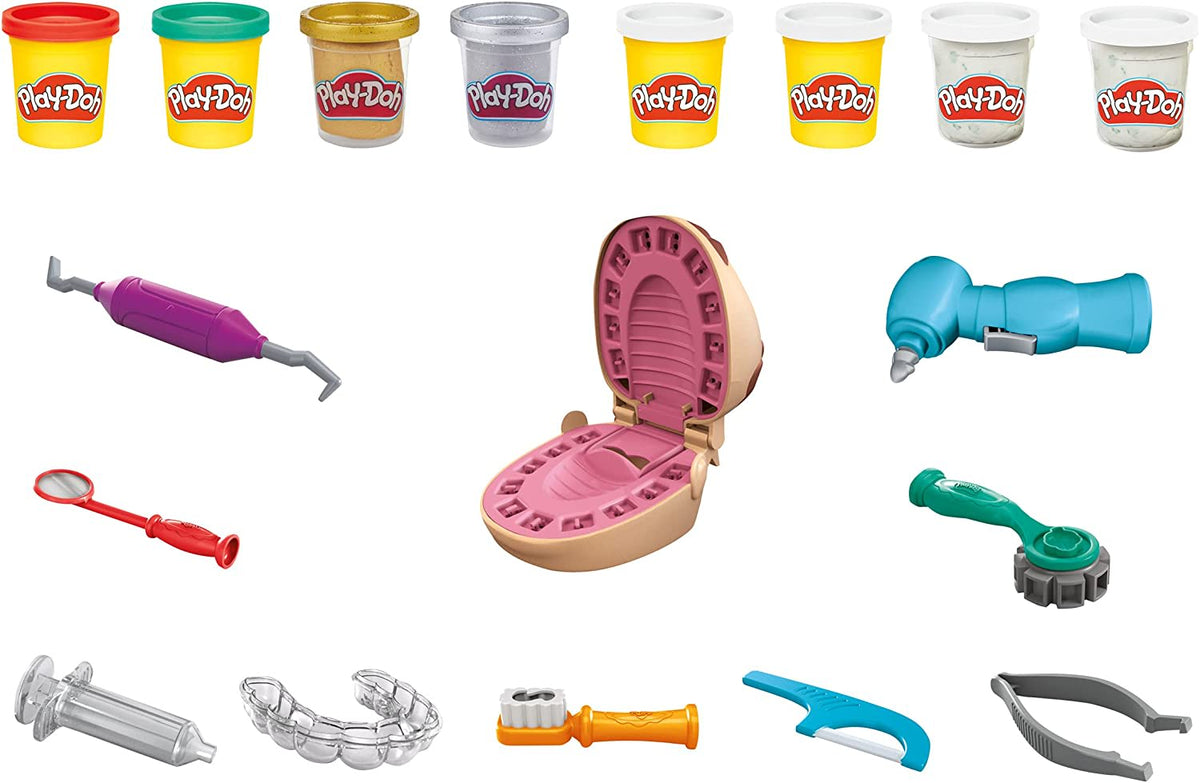 Play-Doh El Dentista Bromista Set de Plastilina con Accesorios – vista 1