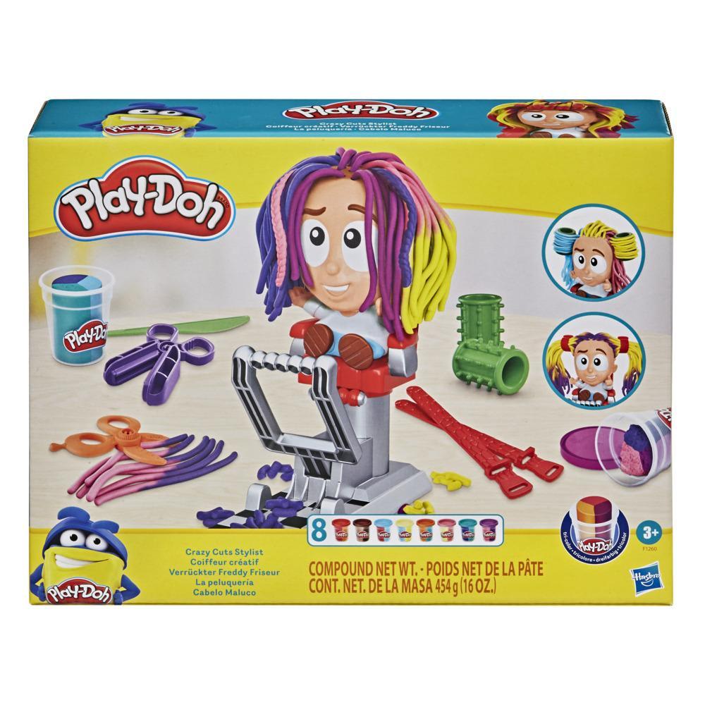 Play-Doh La Peluquería Set de Masas con 8 Botes Tricolores – vista 2