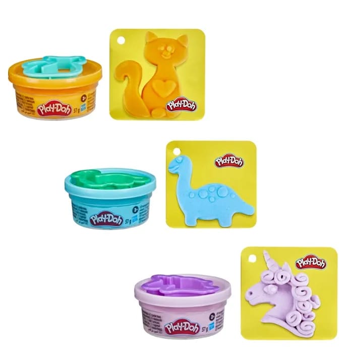 Play-Doh Pequeñas Creaciones Set de Masa para Moldear Surtido – vista 1
