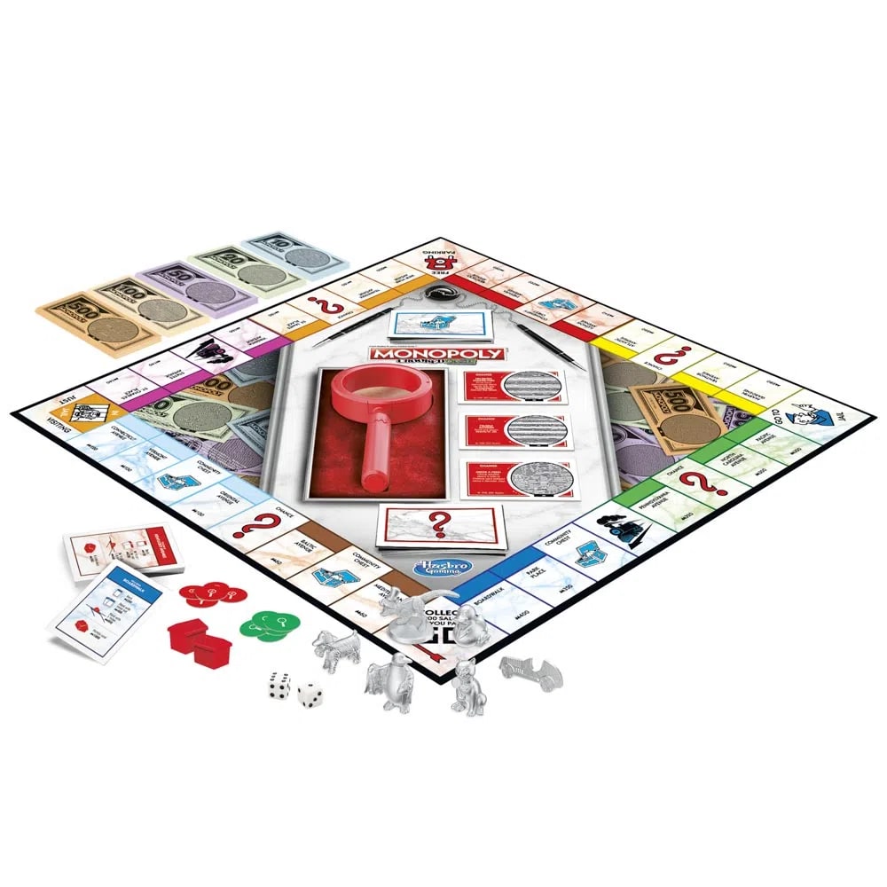 Monopoly Crooked Cash Juego de Mesa con Decodificador – vista 1