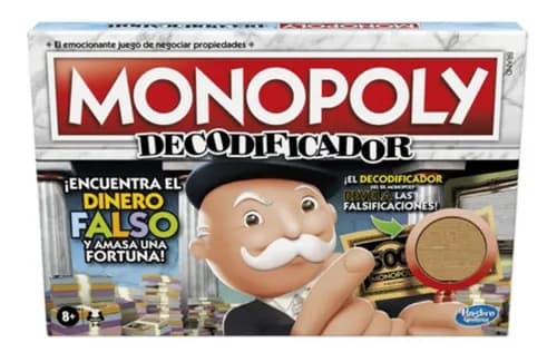 Monopoly Crooked Cash Juego de Mesa con Decodificador – vista 2