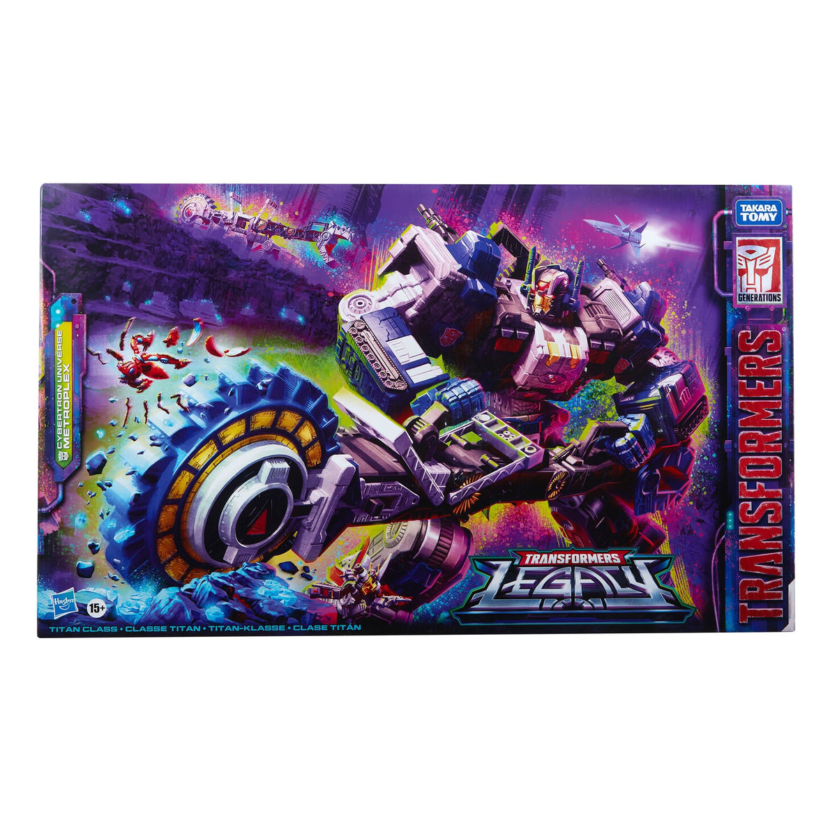 Transformers Legacy Titan Cybertron Universe Metroplex Robot – vista 2