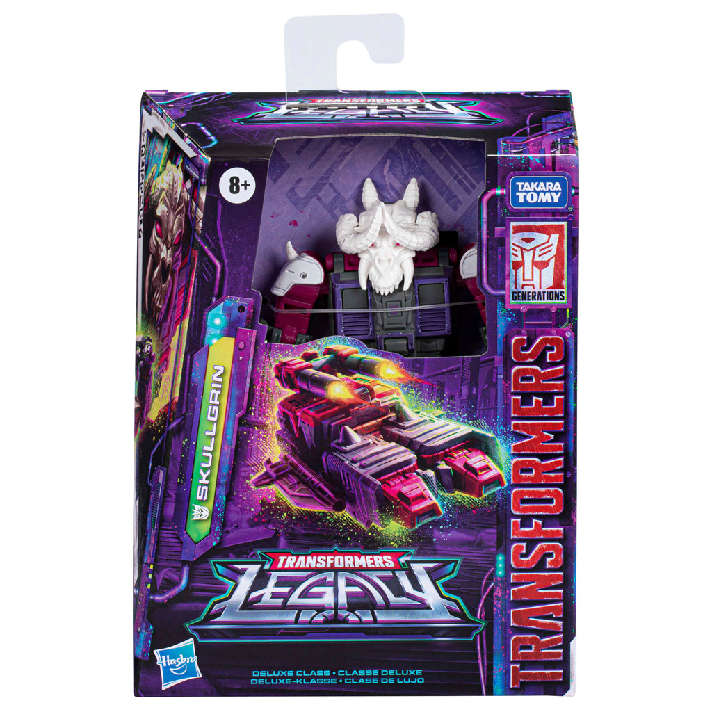 Transformers Legacy Deluxe Skullgrin Figura de Acción – vista 2