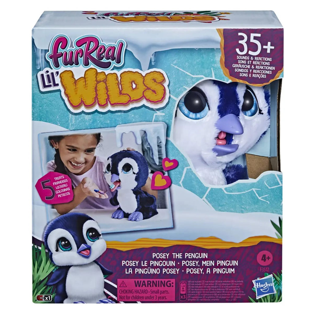 furReal Lil' Wilds Pingüino Posey Peluche Interactivo – vista 2