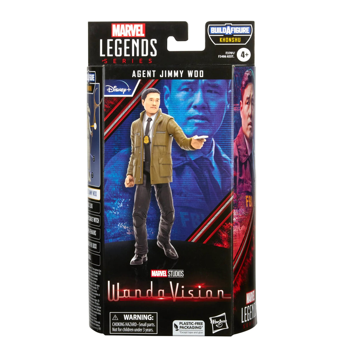 Marvel Legends WandaVision Agente Jimmy Woo Figura de Acción – vista 1