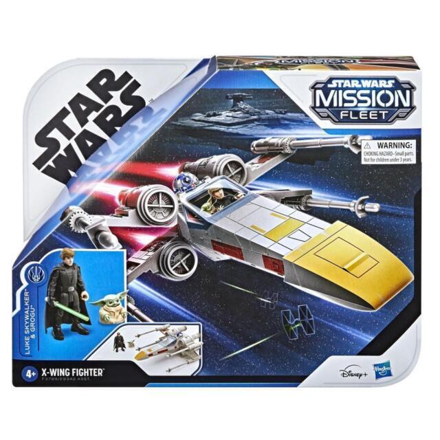 Star Wars Mission Fleet X-Wing Fighter Luke Skywalker y Grogu – vista 2