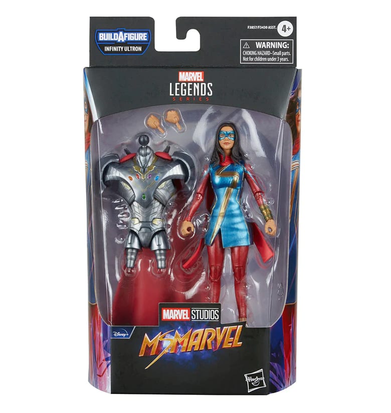 Marvel Legends Ms. Marvel Kamala Khan Figura de Acción – vista 2
