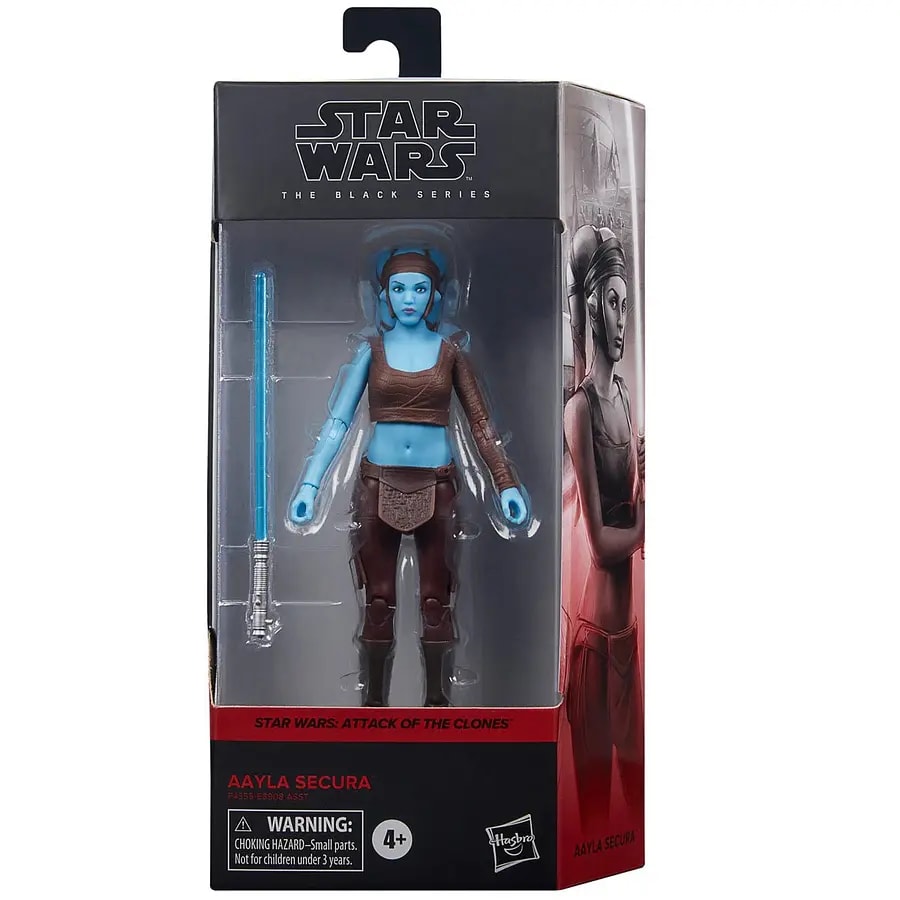 Star Wars The Black Series Aayla Secura de El Ataque de los Clones – vista 2