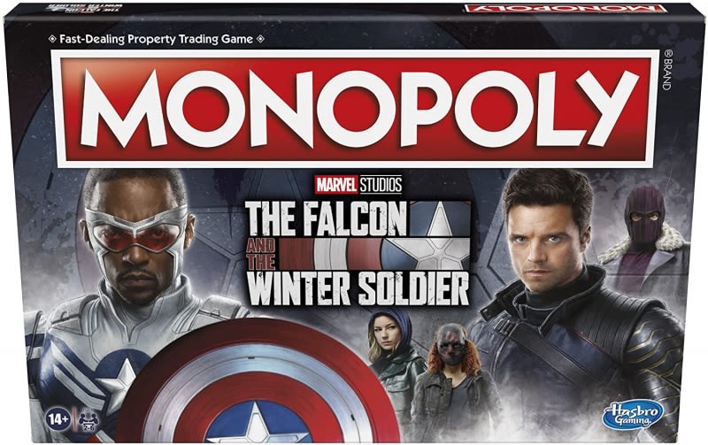 Monopoly Marvel Falcon y el Soldado del Invierno Juego de Mesa – vista 2