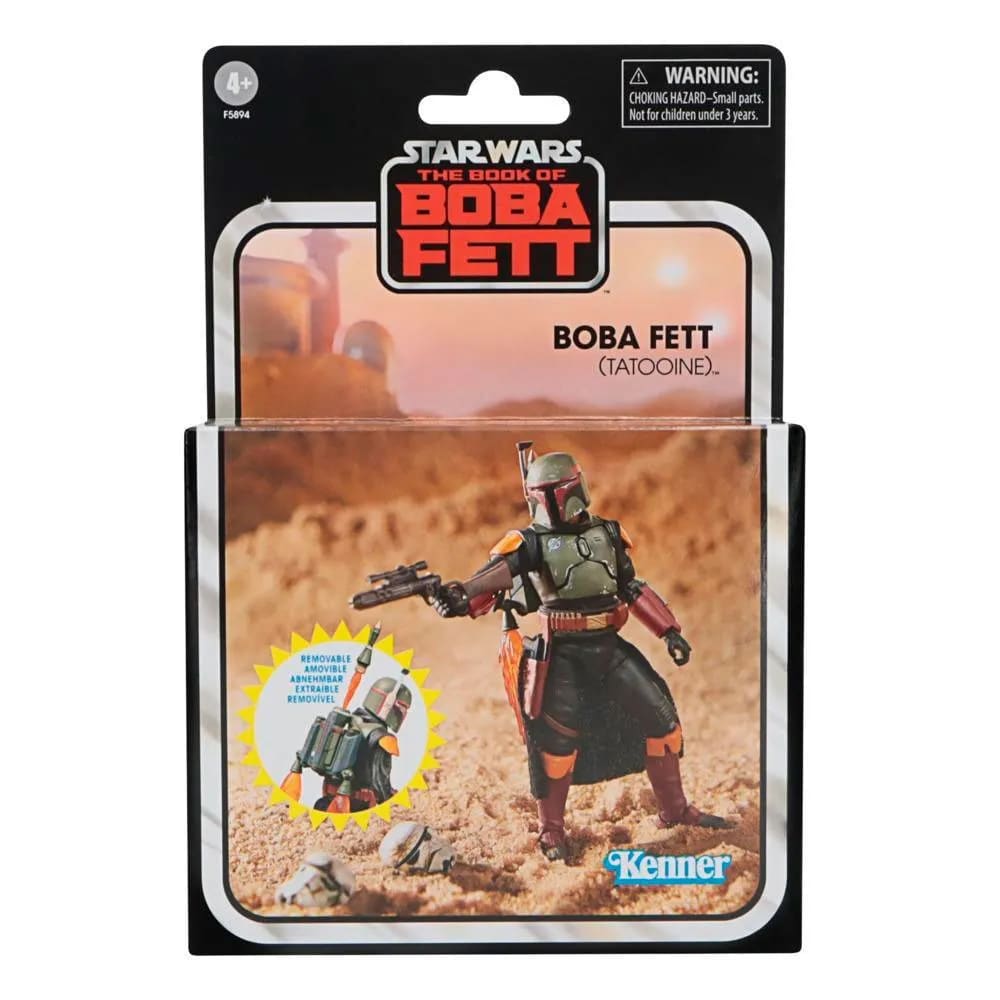 Star Wars The Vintage Collection Boba Fett (Tatooine) Figura de Lujo – vista 2