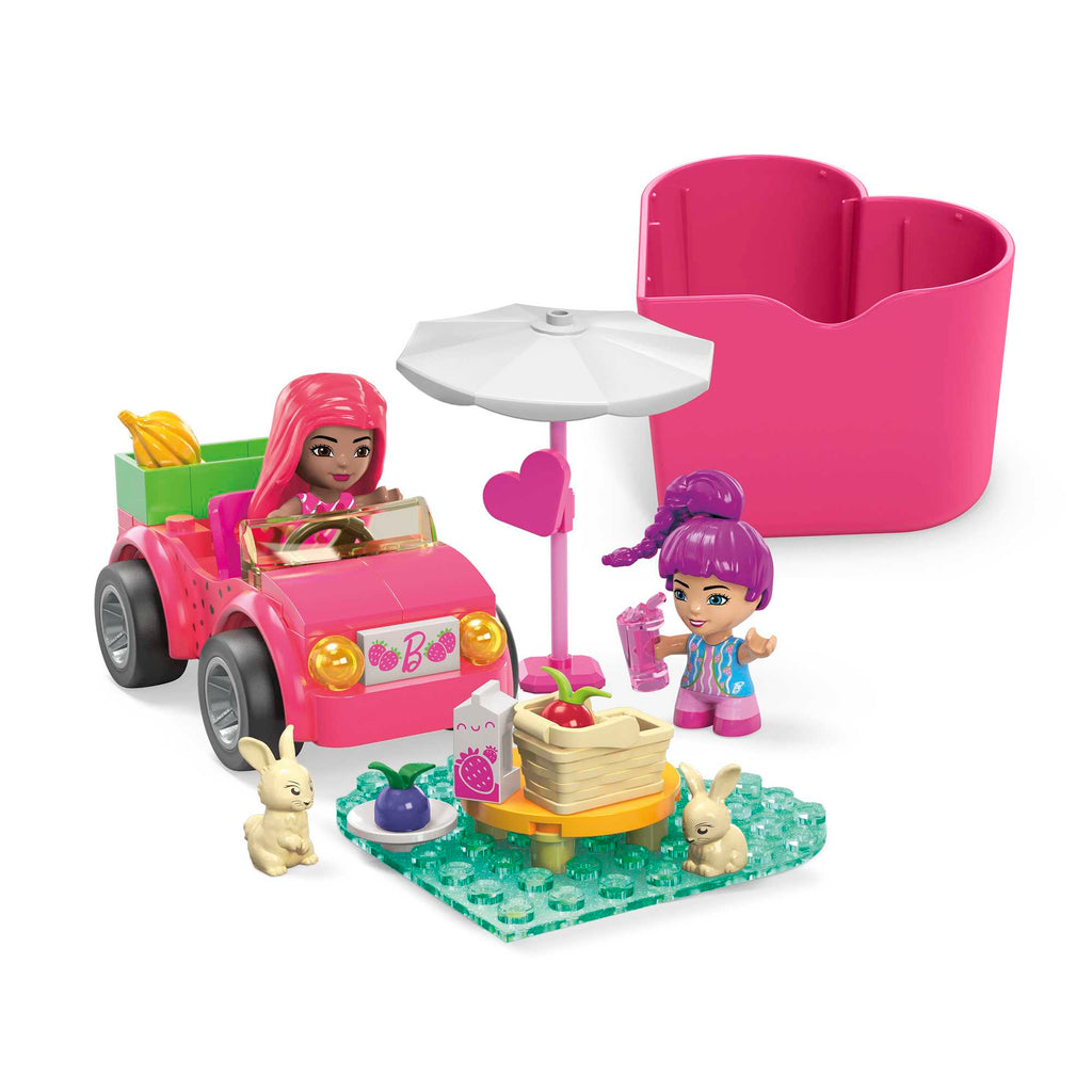 MEGA Barbie Color Reveal Road Trip Set de Construcción con Micromuñecas – vista 1