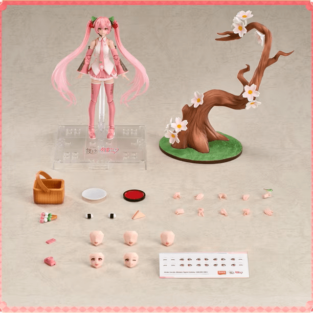 Blokees Fantastic Edition Hatsune Miku Sakura Miku Figura Armable – vista 1