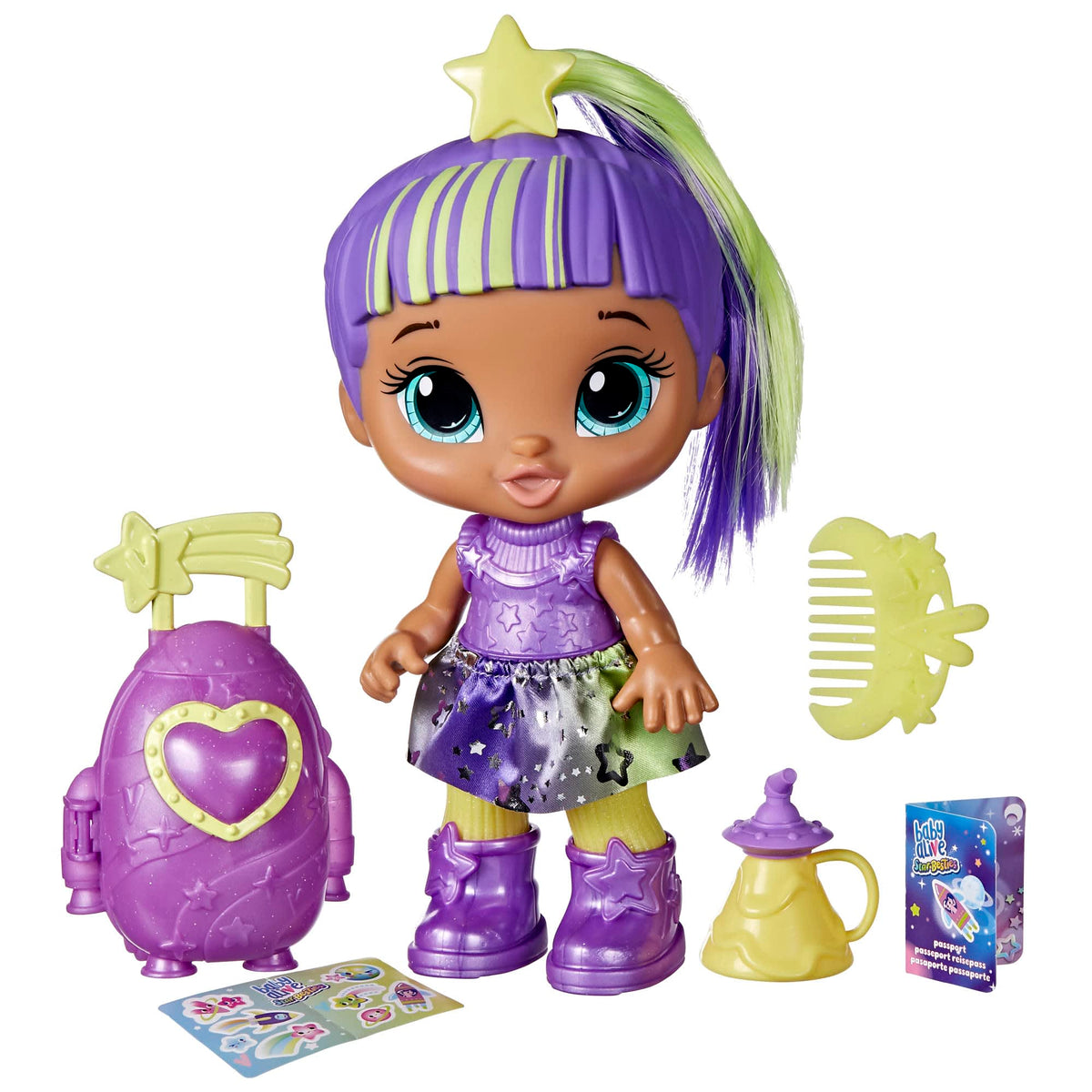 Baby Alive Star Besties Lovely Luna Muñeca Espacial con Accesorios – vista 1