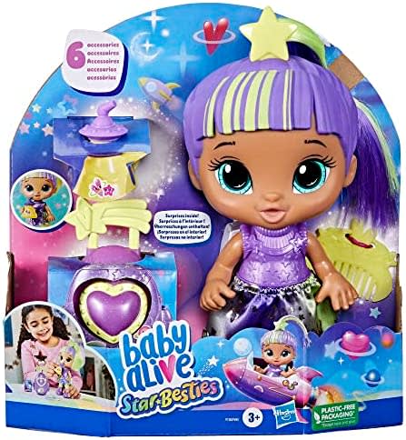 Baby Alive Star Besties Lovely Luna Muñeca Espacial con Accesorios – vista 2