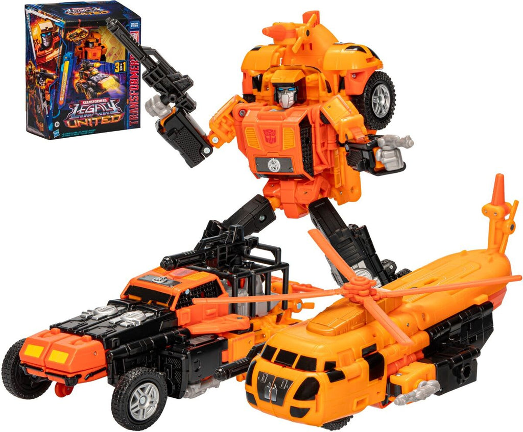 Transformers Legacy United Leader G1 Triple Changer Sandstorm – vista 1