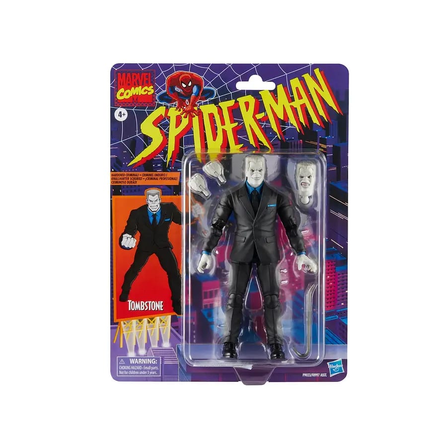 Marvel Legends Retro Tombstone Figura de Acción 15 cm – Hasbro