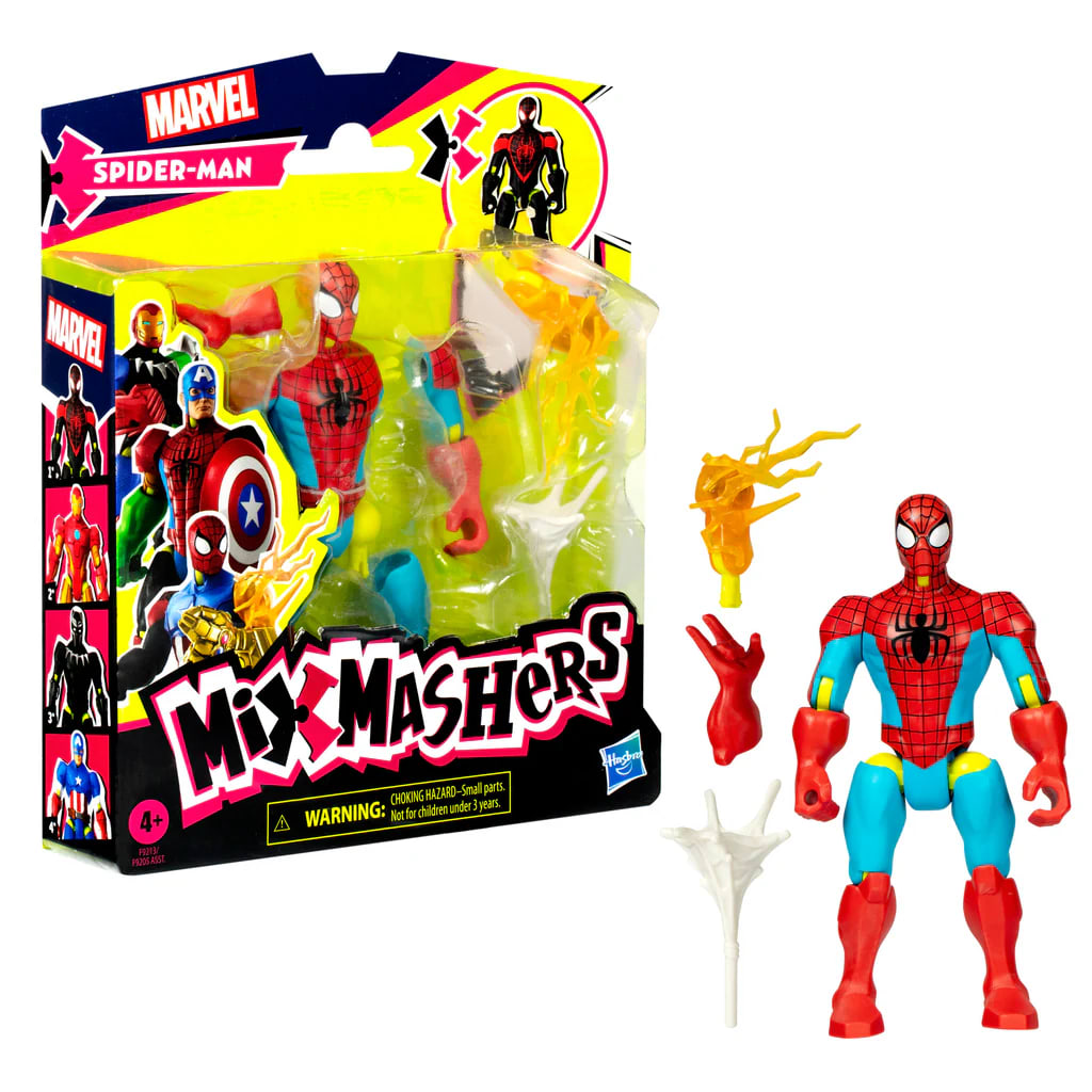 Marvel MixMashers Spider-Man Figura Básica Combinable 12 cm – vista 2