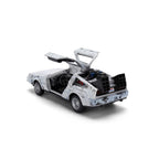 DeLorean escarchado de Volver al Futuro vista trasera