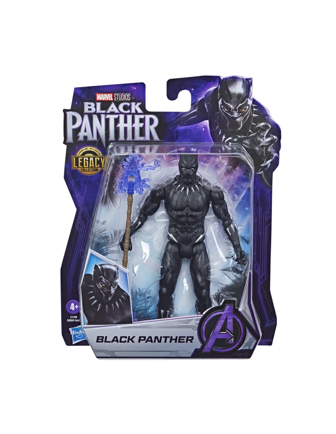 Marvel Black Panther Figura de Acción 6 Pulgadas Surtido – vista 1