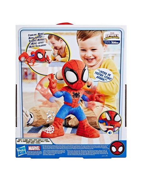 Marvel Spidey y sus Sorprendentes Amigos Spidey Baila y Gatea Peluche – vista 2