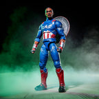 Capitán América Sam Wilson Marvel Legends en pose heroica