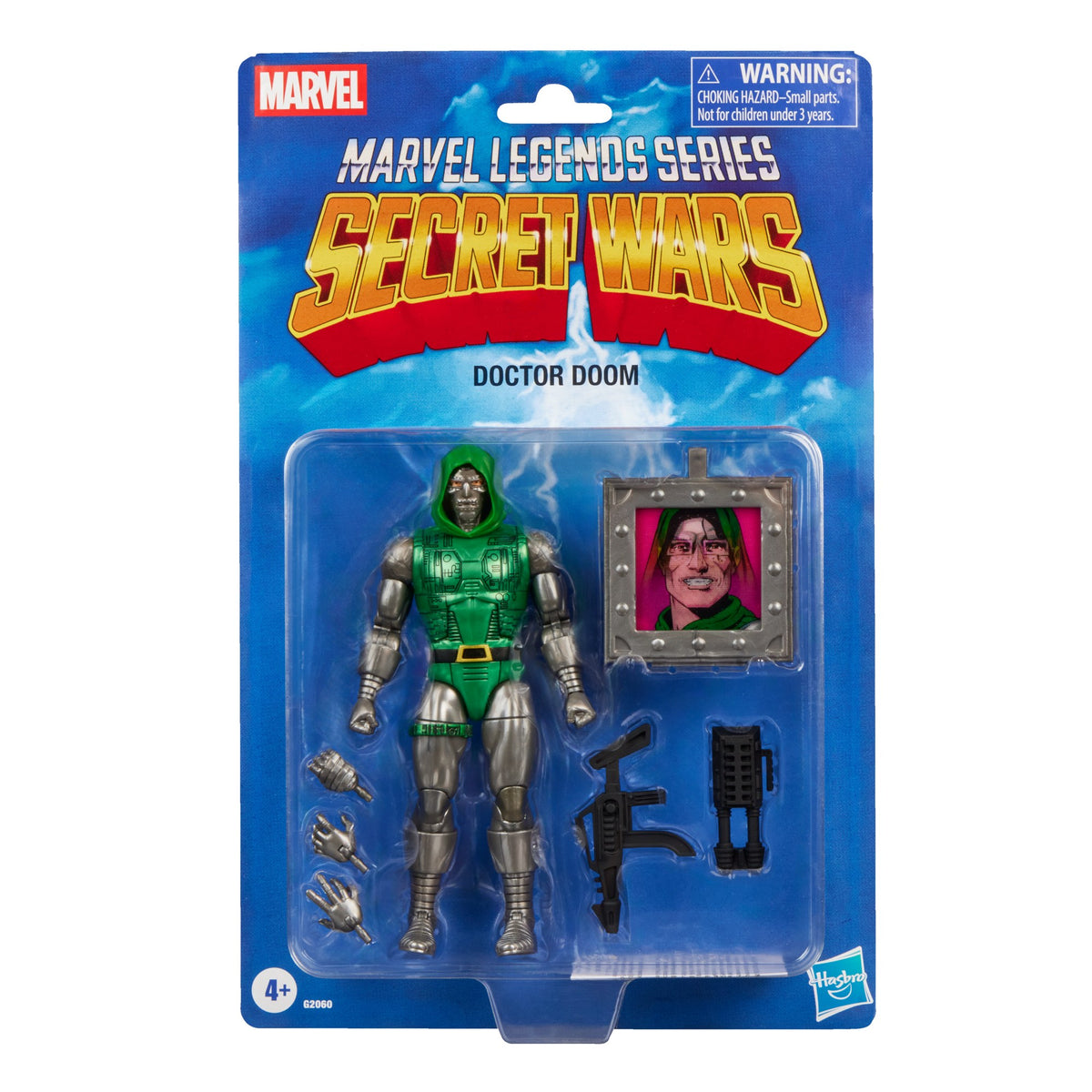 Blíster retro Marvel Legends Secret Wars Doctor Doom
