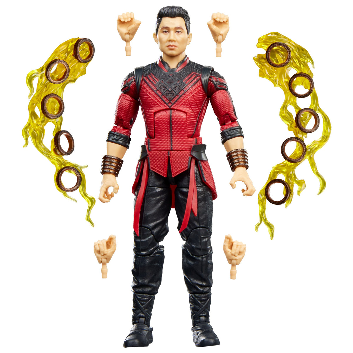 Figura Marvel Legends Shang-Chi con efectos de los Diez Anillos