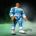 The Thing Marvel Legends de pie con traje azul de los Cuatro Fantásticos