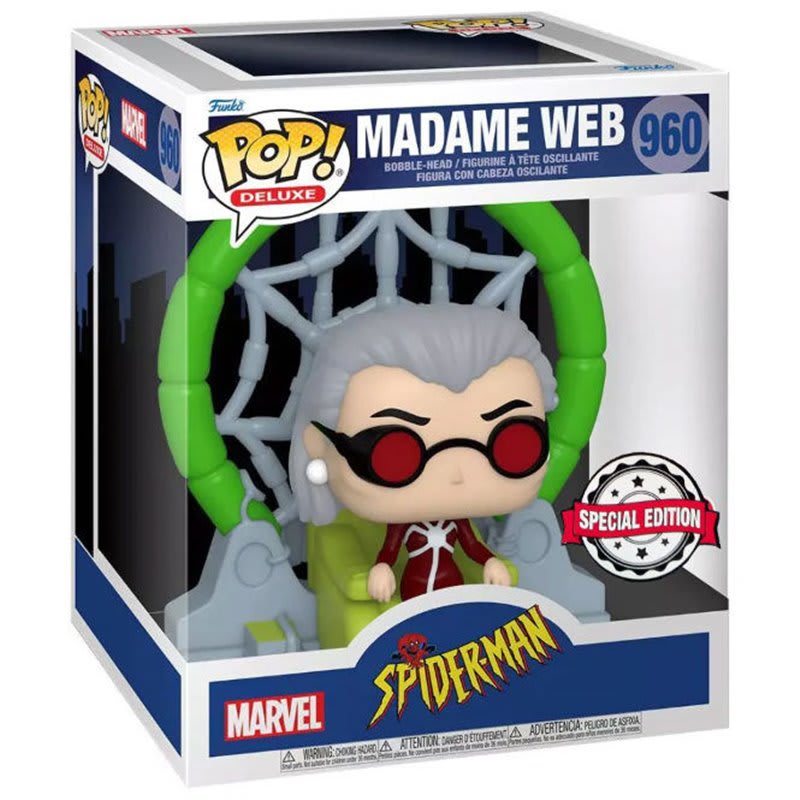 Funko Pop! Deluxe Spider-Man Madame Web #960 Figura de Vinilo – vista 1