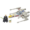 Star Wars Mission Fleet X-Wing Fighter Luke Skywalker y Grogu – vista 1