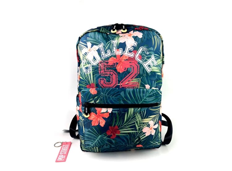 Mochila Juvenil Pop Street Varsity Flowers – Intek