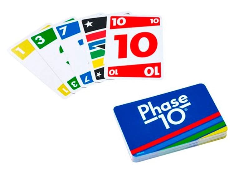 Phase 10 Juego de Cartas de los Creadores de UNO – vista 1