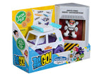 Teen Titans Go! T-Car Lanzador de Pizzas con Figura de Cyborg – vista 3