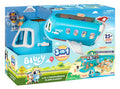 Bluey Avión Transformable 3 en 1 Playset con Sonidos y 2 Figuras – vista 1